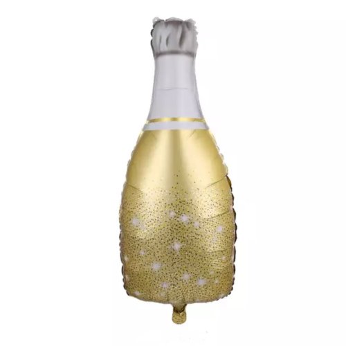 Μπαλόνι Μπουκάλι Σαμπάνια - 98cm,Κατάλληλο για διακόσμηση σε πάρτυ Χριστουγέννων, Πρωτοχρονιάς, γενεθλίων, αποφοίτησης. Χριστουγεννιάτικα WOW Δώρα