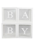 Χάρτινοι Κύβοι Baby ,για να διακοσμήσετε την βάπτιση, τα πρώτα γενέθλια ή  το Baby Shower.