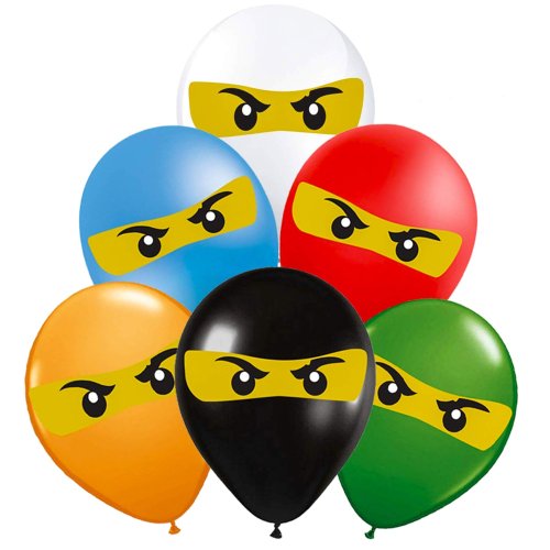 Μπαλόνια_Lego_Ninjago Παρτυ Θέμα Lego Ninjago