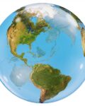 Μπαλόνι Πλανήτης Γη. Πάρτυ θέμα Διάστημα