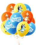 Μπαλόνια Bluey. Παιδικό πάρτυ με θέμα τη Bluey