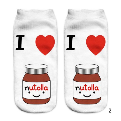 Καλτσες Nutella Lovers. Ένα εντυπωσιακό και πρωτότυπο WOW  δώρο για εκείνη