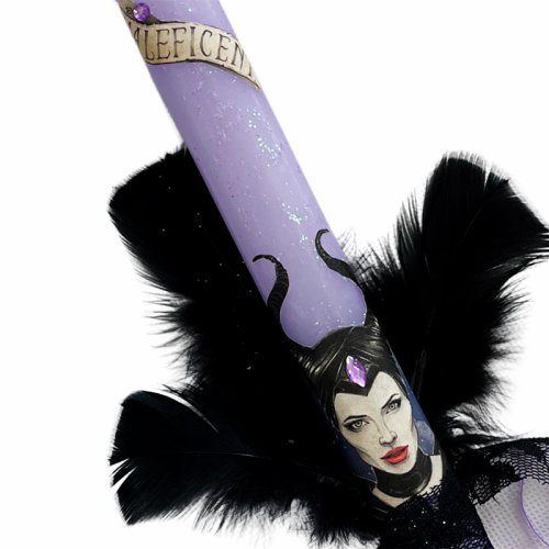 Λαμπάδα Maleficent 1. Πασχαλινή Λαμπάδα