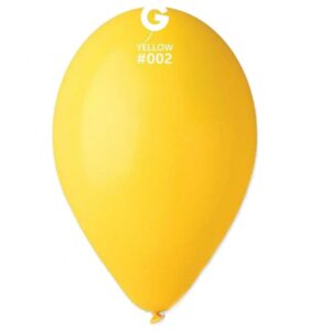 Κίτρινο μπαλόνι Latex .  Διακόσμηση Παιδικό Πάρτυ