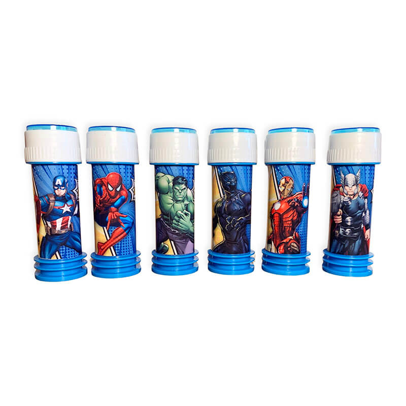 Σαπουνόφουσκες Super Heros mini. Είδη Πάρτυ Super Heroes Marvel DC